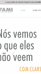 Mobile Screenshot of fami.com.br